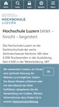 Mobile Screenshot of hslu.ch